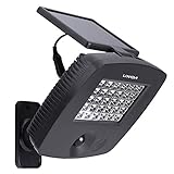 Lixada 超高輝度　壁掛けソーラー充電式 30LEDs PIRモーションセンサー搭載 自動点灯 動体検知 電気不要 屋根/軒下/玄関/壁など対応