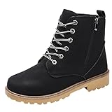 ホット販売、aimtoppyメンズLow Ankleトリムフラット足首春秋レザーブーツカジュアルマーティン靴 US:10 ブラック AIMTOPPY