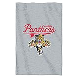 The Northwest会社NHLフロリダ州パンサーズスクリプトSweatshirt Throw、54-inch by 84-inch