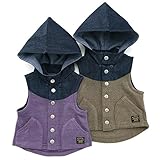 【アウトレット】 Bobson ベスト(80～130cm) キムラタンの子供服 ブラウン 110 ( 77377x77877-144 )