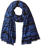 Leotaレディースマタニティオーバーサイズ授乳スカーフショール カラー: ブルー