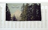KESS InHouse Robin Dickinson Happy Trails Green Fleece Baby Blanket 40 x 30 [並行輸入品]