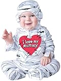 InCharacter Costumes Baby's I Love My Mummy Costume%ｶﾝﾏ% White%ｶﾝﾏ% Medium [並行輸入品]