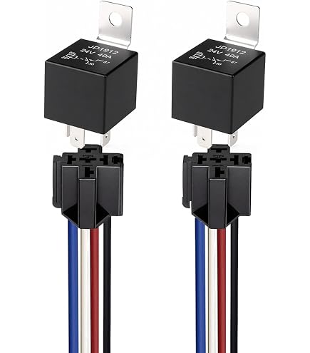 Relais Universel CB1-M-12V ACB13201 40A 5 Broches Micro ISO - Compatible Phares Et Compresseur D'Air