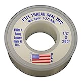 LASCO 11-1032 1/2-Inch by 260-Inch Double Density PTFE Thread Seal Tape, White [並行輸入品]