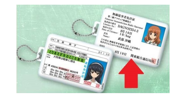Amazon C3tokyo先行 ガールズ パンツァーicカードケース 武部沙織 免許証 アニメ 萌えグッズ 通販