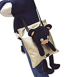 ガラ－ボ (GALARVO) くまさんバッグ テディベア バッグ バック かばん 鞄 トートバッグ マザーズバッグ A4 通勤 通学 プレゼント (ゴールド)