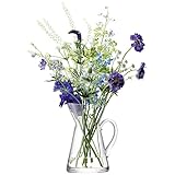 LSA (エルエスエー)G1087-26-301 ガラスフラワーベース (花器)  クリア 高さ26cm