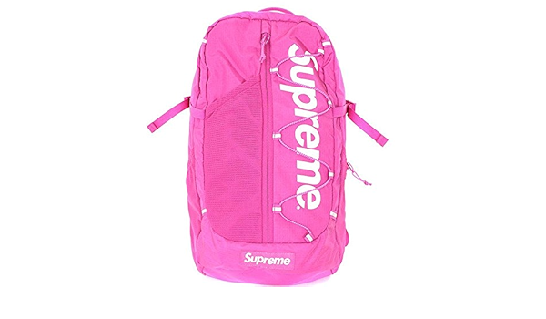 supreme ss17 magenta backpack