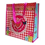 [ゼブラトレンズ] ZEBRA TRENDS PPトートバッグ 40x40cm レッドロマンス