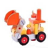 CHILDREAM環境木製Kids 'ナットDisassemblyトイCars
