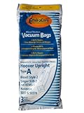 Hoover Type A Vacuum Bags, 3 Pack, Also fits Bissell Style 2 and Singer SUB-3