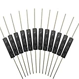 FULARR® 12個 プレミアム GPS-14A リードスイッチ、2.5X14mm プラスチックリードスイッチ、接点磁気リードスイッチ、磁気誘導スイッチ、リード接点ノーマルオープン (N/O)、磁気制御スイッチ