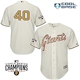 マディソンBumgarnerサンフランシスコジャイアンツ# 40 MLB Youth 2014 World Series ChampionsパッチJersey ( Youth Medium 10 / 