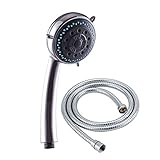 KES kp503要素5-mode水節約携帯シャワー、クローム