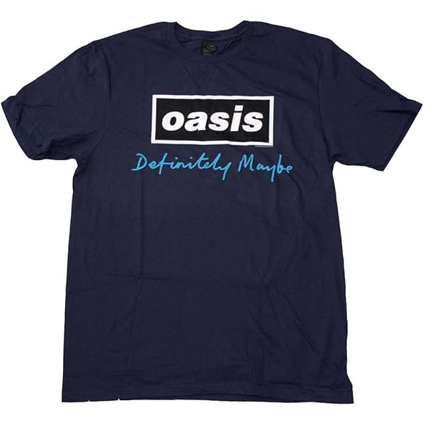 Amazon | Oasis Live 25 Elliptical Band Logo T Shirt Size S