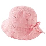 (アリサナ) arisana ベビー ハット 帽子 赤ちゃん ピンク 白 出産祝い 46-48cm ピンク