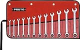 Stanley Proto Industrial JSCRMT-12S Full Polish 12 Point Ratchet Wrench 12 Piece Set -Millimeter [並行