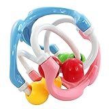 (トイホーム)Toy home  ベビークロールボール　可愛いイルカ　力トレーニングボール　0-1歳赤ちゃん知育玩具