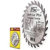 IVY Classic 36104 Swift Cut Plus 7-1/4-Inch 24 Tooth Carbide Circular Saw Blade with 5/8-Inch Diamon