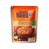 叔父ベンズマイクロ米の全粒スパイシーなメキシコの250グラム (Uncle Ben's) (x 6) - Uncle Bens Micro Rice Wholegrain Spicy Mexican 