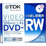 DRW120DPWA1A-D TDK DVD-RW 繰り返し録画用 CPRM対応