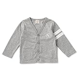 D.fesense ラインカーディガン/ 80cm /杢グレー AP724640780