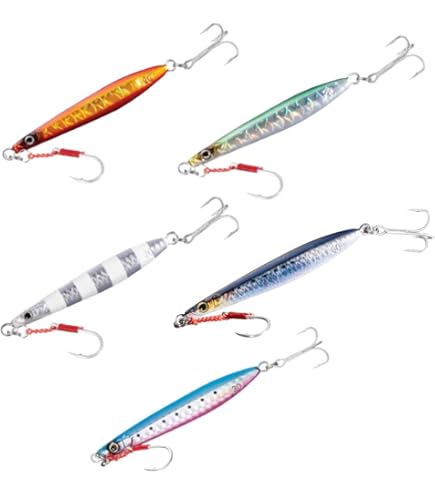 Amazon.co.jp: Dananier メタルジグセット 夜光 40g/60g/80g