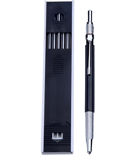 ROtring 300 Porte-Mine 2,0 Mm Avec Gomme Et Mines Graphite - Outil Technique Précis