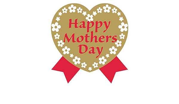 Amazon 母の日シール 花模様 ハートリボン型 ゴールド 300枚入 K 0b ギフトシール 文房具 オフィス用品