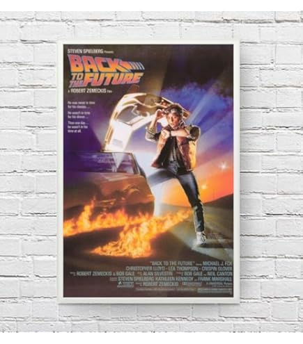 Amazon.co.jp: 映画ポスター バックトゥザフューチャー Back to the
