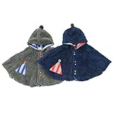 mother goose (マザーグース ) マント (50～70cm) キムラタンの子供服 (11517-174) グレー 50～70