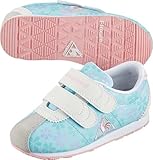 (ルコックスポルティフ) le coq sportif ベビーシューズ キッズシューズ MONTPELLIER モンペリエ 3 ART F スニーカー QEN6105 ベロクロ ドット柄 花柄 子供靴