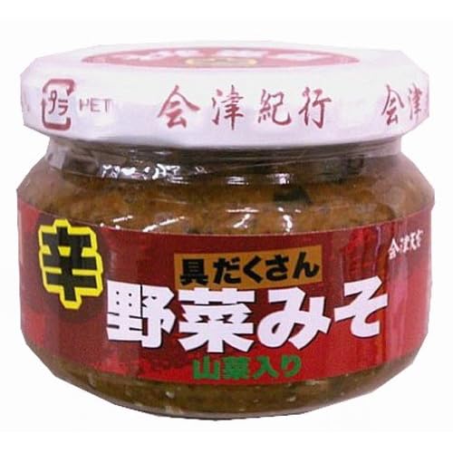 会津天寳 具だくさん辛野菜みそ