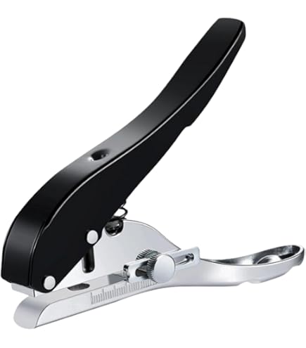 Amazon.co.jp: 穴あけパンチ 単穴10mm 手持ち1つ穴 シングルパンチ 1穴