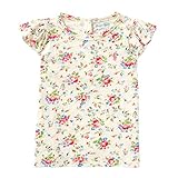 ポロ ラルフローレン POLO RALPH LAUREN Tシャツ 女の子 ベビー 子供服 花柄 カットソー 半袖 24M,花柄アイボリー [並行輸入品]