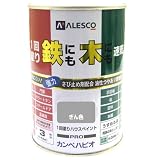 カンペハピオ 1回塗りハウスペイント ぎん色   0.5L