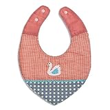 baby ampersand 女児1Ｐデザインスタイ　オレンジ　90cm