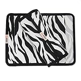 あかちゃんといっしょ よだれカバーWide ゼブラ