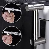 CIENCIA製ハンドheldビデスプレープレミアムステンレススチールSprayer Shattaf – Complete Bidet Set forトイレ製、ハンドビデスプレーのトイレ( ws024