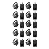 DealMux 20pcs 3 Pins PCB Mount 5.5x2.1mm Female DC Power Jack Socket Connector DC-005