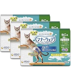 Amazon.co.jp: マナーウェア ねこ用 Sサイズ 38枚 : ペット用品
