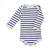 (ocean&ground)オーシャン＆グラウンド ロンパース 新生児 長袖 肌着 ボディシャツ 短肌着 1520334 ベビー コンビ肌着 赤ちゃん 80cm NV