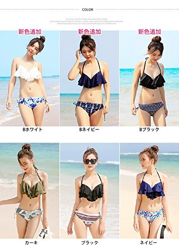 人気のファッショントレンド 元のフリル 水着 人気