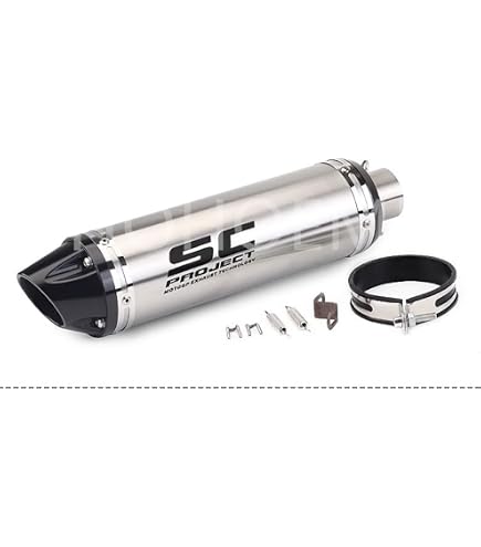 SC PROJECT 汎用 スリップオンマフラー 50.8mm 長さ315mm SC PROJECT 汎用 スリップオンマフラー 50.8mm 長さ315mm