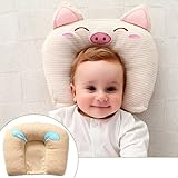 ベッド枕赤ちゃん頭シェーピング枕ベビー枕0 – 1新生児補正補正Migraine両側Washable (カラー: D)