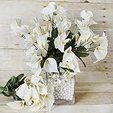 BalsaCircle 504シルクMini Calla Liliesウェディング花 – 24 Bushes