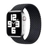 コンパチブル apple watch アップルウォッチ用バンド iwatch 柔らかいシリコーン糸混紡リサイクルヤーン素材 ブレイデッドソロループ 編組バンド apple watch ultra3/ultra2/ultra/10/9/8/7/6/5/4/3/2/1/SEに対応 通気性 38mm/40mm/41mm/S10 42mm S10 46mm/42mm/44mm/45mm/49mm