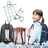 2025【28度以下で自然凍結・ランドセル対応！】クールパッド 冷却 パッド 保冷剤 アイスパッド 冷却ジェルパック リュック 冷感パッド 背中 ひんやり 結露なし 自然冷却 外仕事 軽い 通勤 出張 ビジネス 男女兼用 大人 子供 28℃で自然凍結 ランドセル パッド 冷感 シート 保冷 PCM アイス パッド リュックバッグパッド 夏用冷感グッズ (2)