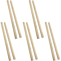 メ*ン様 nt250716-001j 木製バチ 多数 丸棒 バチ 太鼓 棒 ステ 丸棒 ラミン 18mm 450mm 太鼓のバチ